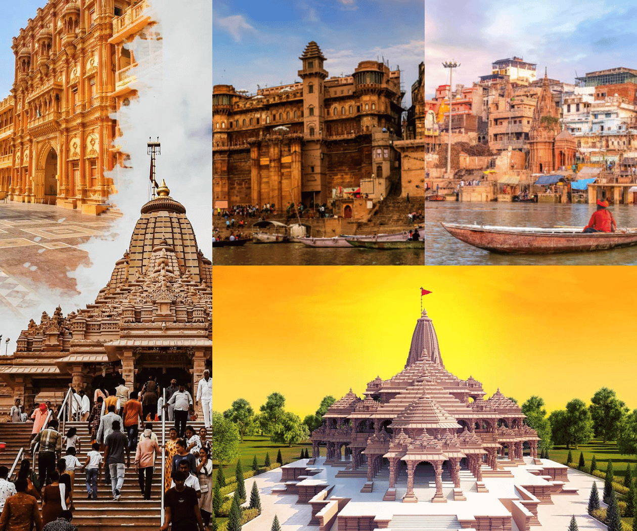 Ayodhya Prayagraj Chitrakoot Vindhyachal and Varanasi tour Packages 5 night 6 days